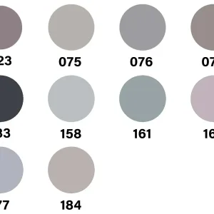 ژل لاک روبی Ruby - تناژ رنگ طوسی