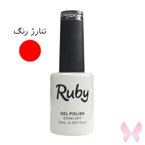 ژل لاک تناژ قرمز