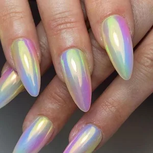 پودر کروم یونیکورنی لوپ نیل Loup Nail